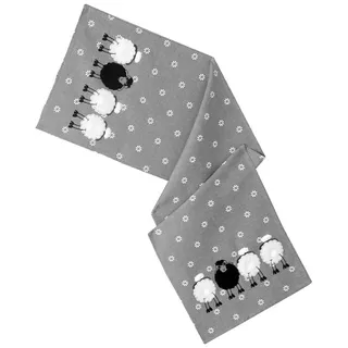 heimtexland Tischdecke 40x140 cm Grau