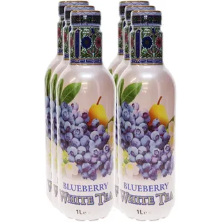 AriZona Blueberry White Tea, 6er Pack (EINWEG) zzgl. Pfand