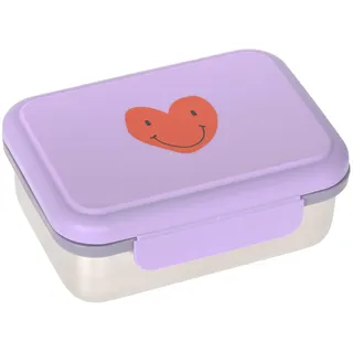 Lässig Lunchbox Little Gang Heart lilac