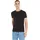 C Kurzarm-T-Shirt Black L