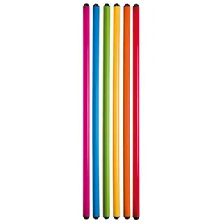 Betzold Gymnastikstäbe Gymnastik-Stäbe – Bewegungstraining Kinder Koordination (6-St) bunt