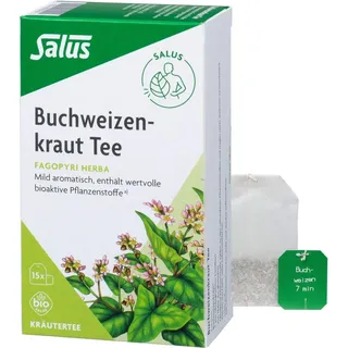 SALUS Buchweizenkraut Tee Fagopyri herba bio Salus 15 st