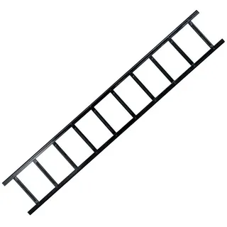 DAPRONA Schneefanggitter 200cm Schwarz Schneeschutz, Am Dach,