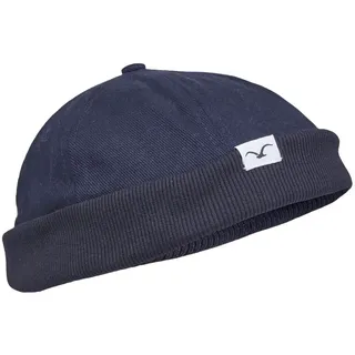 Cleptomanicx Docker Cap Brimless (Dark Navy) - Einheitsgröße
