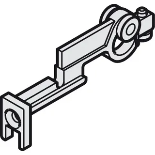 Laufwerk, Hawa Clipo 15 G, in Glasfixierungsprofil oben