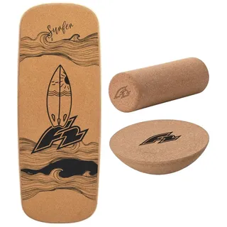 F2 Balance Board Pill 80x30cm Beige