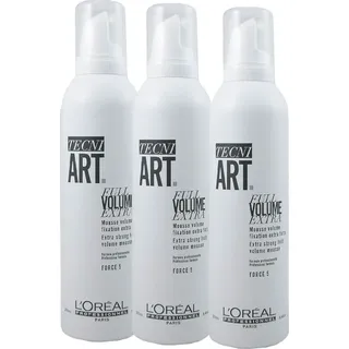 Loreal Tecni. ART Volume Extra Full 3 x 250 ml Haarschaum extremer halt Set