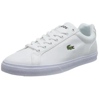 Lacoste Herren Low-Top Sneaker T-Clip 0120 2 SMA, Männer Halbschuhe,schnürschuhe,schnürer,Business,Freizeit,BLK/WHT (312),40 EU / 6.5 UK - 40 EU