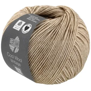 Lana Grossa Cool Wool Vintage Häkelwolle, 160 m beige