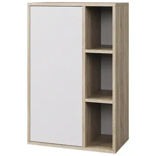 Vicco Hängeschrank, Berno, Sonoma/Weiß, 50.1 x 78.4 cm