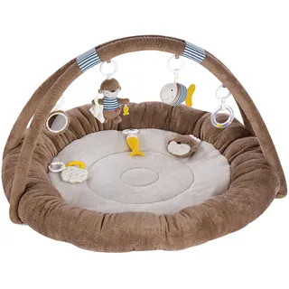 3-D-Activity-Nest Otter – Besonders weicher Spielbogen mit 7 abnehmbaren Spielzeugen für optimalen Komfort bei Babys Spiel & Spaß, für Babys und Kleinkinder ab 0+ Monaten