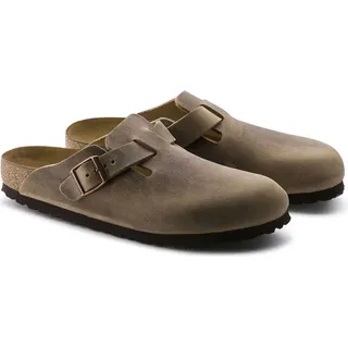 Birkenstock Boston Nubukleder geölt tabacco brown 45