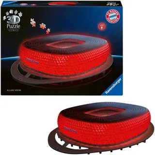 Ravensburger 3D Puzzle Iconics: Allianz Arena - mit Licht