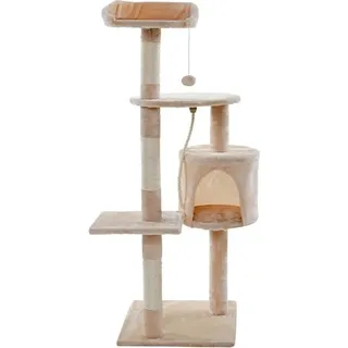 Estexo Katzenkratzbaum 112 cm beige