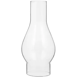 Uonlytech Zylinder Lampenglas Petroleumlampe Zylinderglas Ersatzglas Öllampe Glasschirm Glashütte Leuchtenglas Oberer Durchmesser 3.5 Cm Untere Durchmesser 5.4cm