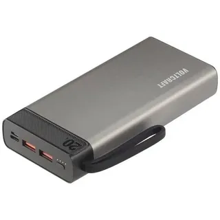 VOLTCRAFT PB-20-PD3.0 Powerbank 20000 mAh USB PD 3.0 LiPo Grau-Schwarz Statusanzeige
