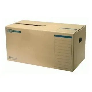 ELBA Umzugskarton tric system, naturbraun, aus Wellpappe