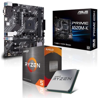 Memory PC Aufrüst-Kit Bundle Ryzen 3 4100 4X 3.8 GHz Prozessor, A520M-A II Mainboard (Komplett fertig zusammengebaut inkl. Bios Update und Funktionskontrolle)