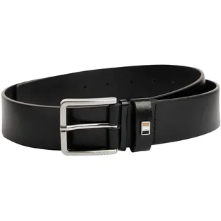 Boss Gürtel Ther-Flag-E Sz35 Leather Belt W80 Black