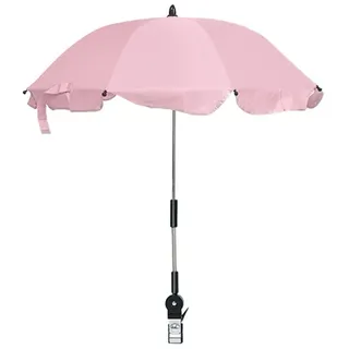 Kinderwagen Regenschirm Universal Sonnenschirm Tragbarer UV Schutz Sonnenschutz mit Einem Regenschirmgriff dreh und neigbar für Rund oder Ovalrohr Baby Kinderwagen Regenschirm (PINK)