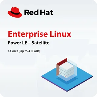 Red Hat Enterprise Linux for Power, LE with Satellite (4 Cores, Up to 4 LPARs)