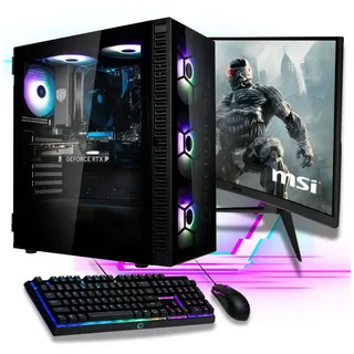 Meinpc AMD Ryzen 7 mit RTX 5060 Komplett Set Gaming-PC-Komplettsystem (27", AMD Ryzen 7 8700, RTX 5060, 32 GB RAM, 2000 GB SSD, Gaming, Gamer, RGB, DDR5 Ram) 32 GB | 2000 GB