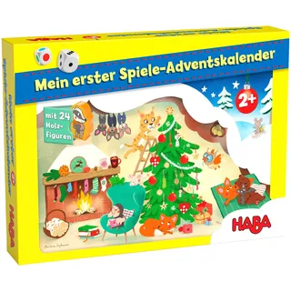 HABA Mein erster Spiele-Adventskalender 2021 Weihnachten in der Bärenhöhle