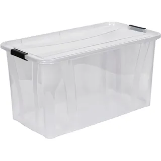 Kreher Master Box Aufbewahrungsbox 80 l 1-tlg. transparent
