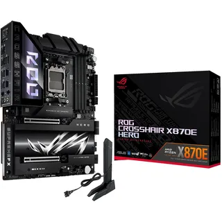 Asus ROG CROSSHAIR X870E HERO ATX Mainboard Sockel AM5 HDMI/WIFI/USB4