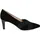 Pumps 72443 in schwarz Rauleder