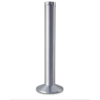 Sz-Metall Aschenbecher Säule 81 x 25 cm Silber