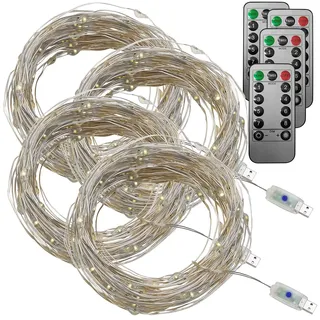 Lunartec Lichterkette USB-LED 10 m tageslichtweiß