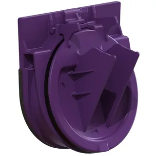 Kessel Einschiebeteil mit mechanischer Klappe, mit Klappenhalter 80041