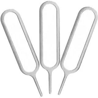 jbTec 3X SIM-Pin Handy-Nadel zum Öffnen des Telefon-Karten-Halter - Öffner Stift Tool Werkzeug Simnadel Ersatz SIM-Karte
