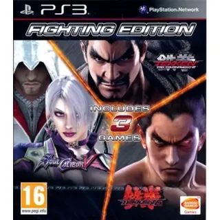 Bandai Namco Entertainment Fighting Edition: Tekken 6 + Tekken Tag Tournament 2 + Soul Calibur V - PEGI 16
