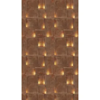 Livingwalls A.S. Creation Fototapete Abstrakt Grafik 1,59 m x 2,8 m Rot-Orange FSC®
