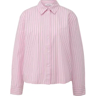 s.Oliver Baumwoll-Bluse mit Rücken-Detail - pink|mehrfarbig - 44