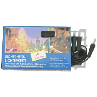 Scharnberger+Hasenbein Mini-Lichterkette Batterie 10 m Weiß