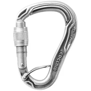 Edelrid Hms Bulletproof Screw Fg Eco Snap Hook Silber