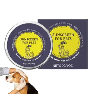 Sonnenschutz Für Haustiere, Feuchtigkeitsspendende Sonnencreme Für Hunde Und Katzen, Nase Für Hunde, Balsam Schnauzenbalsam, Tragbare Pflege, Beruhigende Hautcreme Bei