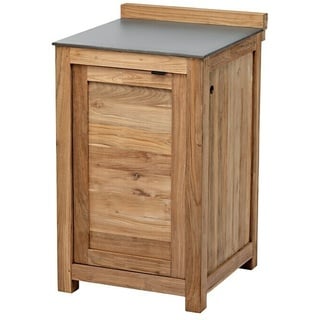 Sunfun Zoe Grillküchen-Modul Schrank  (Braun, B x T x H: 58 x 63 x 92 cm, Holz, Mit Tür)