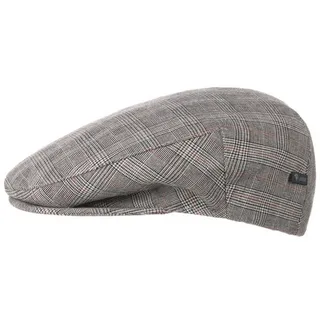 Lipodo Flat Cap (1-St) Schirmmütze mit Schirm, Made in Italy grau 61 cm