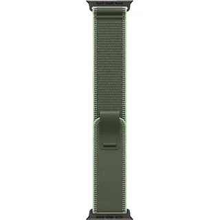 Apple Watch Ultra Trail Loop 49 mm Grün/Neon Titan Schwarz M/L