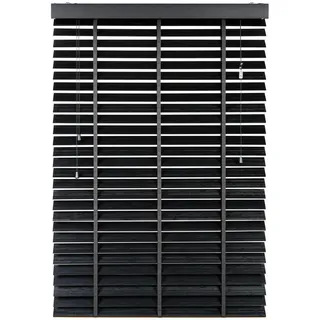MY HOME Bambus-Jalousie 60 x 130 cm Schwarz
