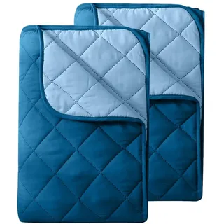 Wometo Sommerbett, blau Textil, 155x220 cm, OekoTex Schlaftextilien, Bettdecken