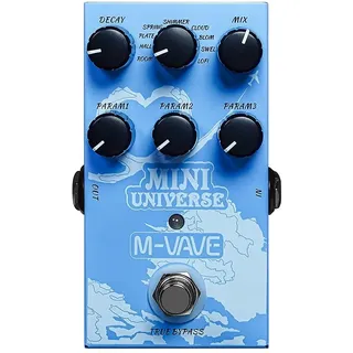 M-Vave Miniuni - 9 digitale Reverb-Effekte in einem Gitarrenpedal