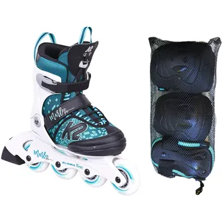 K2 Marlee Pro Pack Kinder blue/white 32-37