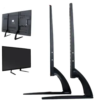 Universal TV Standfuss - Höhenverstellbarer Ständer für 32-70 Zoll/69,3 x 35,5 cm LCD LED, Flach & Curved Fernseher bis zu 35kg
