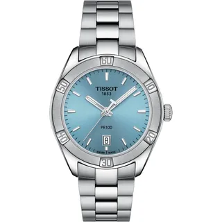 TISSOT  PR 100 Sport Chic Lady Edelstahl 36 mm T101.910.11.351.00