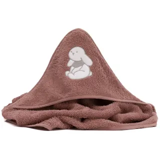 fillikid Kapuzenbadetuch 75x75 cm rosa
